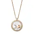 Gold Pendant Chopard Happy Diamonds 799434-5401