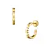 Gold Earrings Chopard Ice Cube 837702-0006