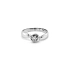 Gold Engagement Ring with Diamond