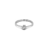 Gold Engagement Ring with Diamond