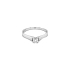 Gold Engagement Ring with Diamond