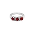 Gold Ring with Rubies and Diamonds