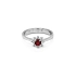 Gold Ring with Ruby and Diamonds