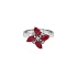 Gold Ring with Rubies and Diamonds