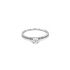 Gold Engagement Ring with Diamonds