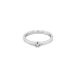 Gold Engagement Ring with Diamond