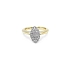 Gold Ring with Diamonds