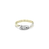 Gold Engagement Ring with Diamond