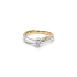 Gold Engagement Ring with Diamond