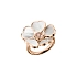 Золотое кольцо Chopard Happy Hearts Flower 82A085-5310