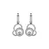 Zlaté Náušnice Chopard Happy Diamonds 839769-1002