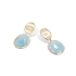 Золотые серьги Marco Bicego Lunaria OB1436 AQD Y