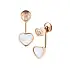 Náušnice Chopard Happy Hearts 83A082-5301