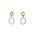 Gold Earrings with Diamonds