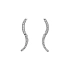 Gold Earrings with Diamonds