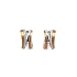 Gold Earrings with Diamonds