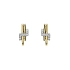 Gold Earrings with Diamonds