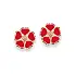 Zlaté Náušnice Chopard Happy Hearts Flowers 84A085-5811