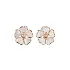 Zlaté Náušnice Chopard Happy Hearts Flower 84A085-5301
