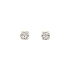 Gold Earrings with Diamonds