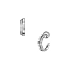 Gold Earrings Chopard Ice Cube 837008-1001
