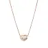 Zlatý Náhrdelník Chopard Happy Diamonds 81A611-5001