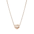 Gold Chopard Happy Diamonds Necklace 81A611-5001