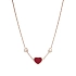 Золотое колье Chopard Happy Hearts 81A082-5801