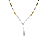 Gold Necklace with Diamonds