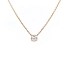 Gold Necklace with Diamonds