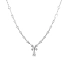 Gold Necklace with Diamonds