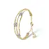 Zlatý Náramek Marco Bicego Marrakech Onde s Diamanty
