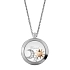 Gold Pendant Chopard Happy Diamonds 799434-1201