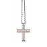 Gold Pendant Cross Zancan Couture First EC299RB60