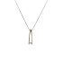 Gold Pendant with Diamonds