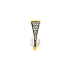 Gold Pendant with Natural Pearl and Diamonds