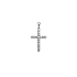 Gold Pendant Cross with Diamonds