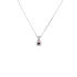 Ruby pendant with white gold diamonds