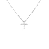 Gold Pendant Cross with Diamonds
