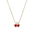 Zlatý Náhrdelník Chopard Happy Hearts 81A083-5811