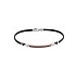 Gold Men's Zancan Bracelet with Black Diamonds