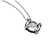 Gold Pendant Zancan Black Magic EC245RB60