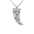 Gold Men's Pendant with Ceramics and Diamonds