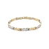 Ladies Bracelet made of Combination Gold