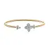Bangle Náramek z Kombinovaného Zlata