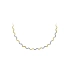 Gold Ladies Necklace made of Combined Gold