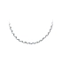 Ladies White Gold Necklace