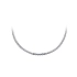 Ladies White Gold Necklace