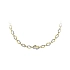 Ladies Necklace made of Combination Gold