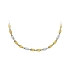 Ladies Necklace made of Combination Gold